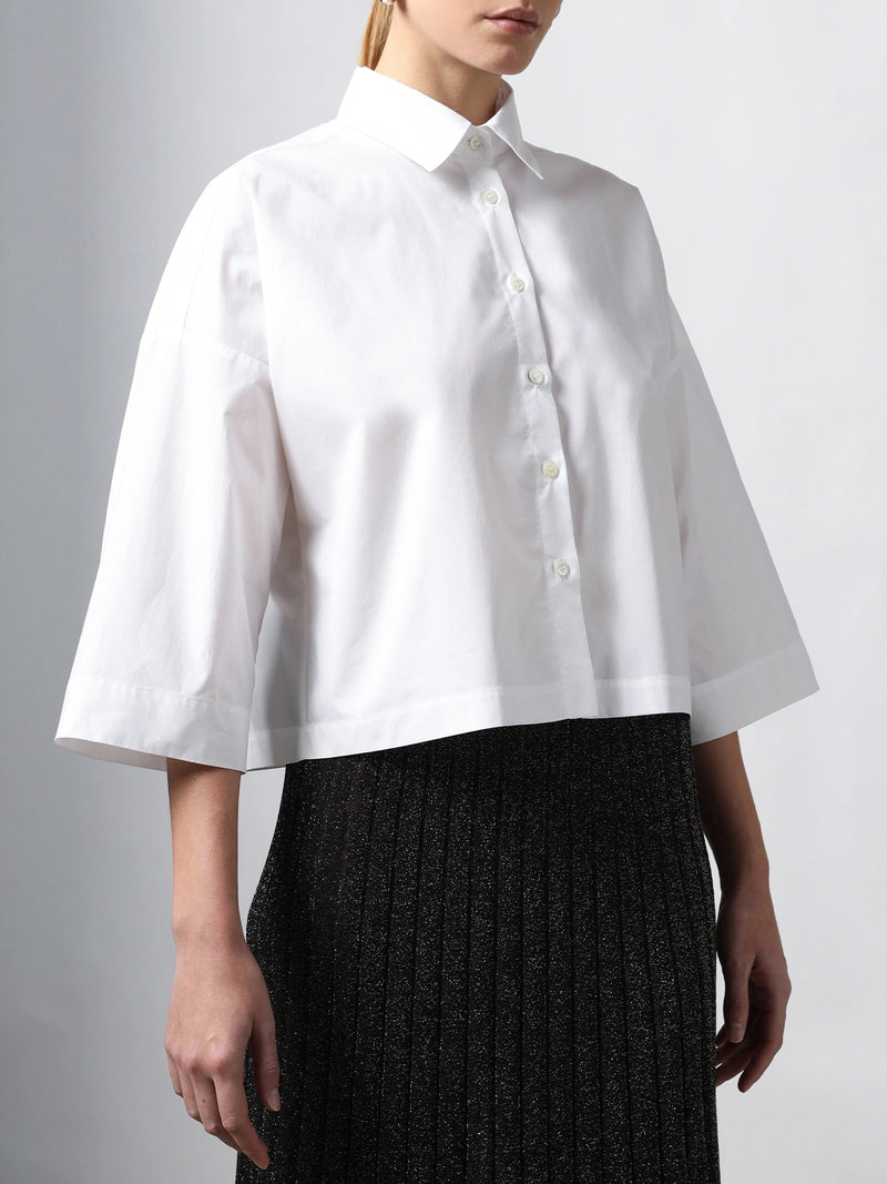 B51425 Woven 3/4 Sleeve Shirt