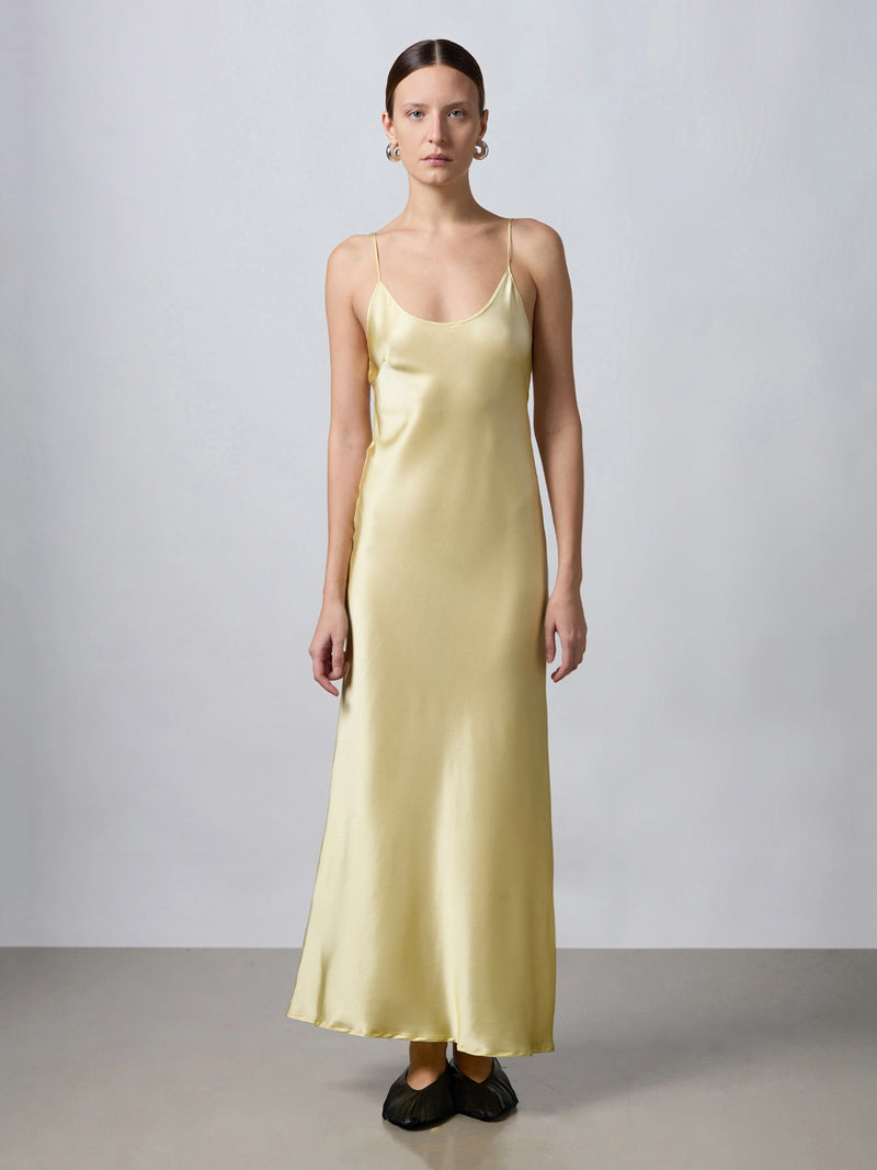 B55038 Silk Slip Dress