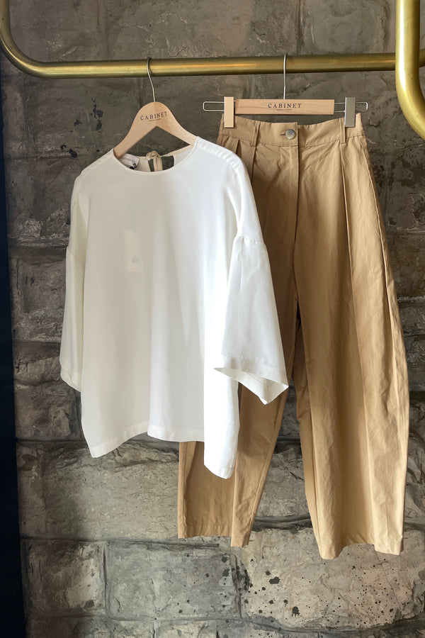 Boxy Silk Tee