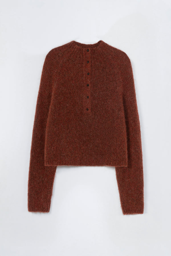 Baby Alpaca Polo Sweater
