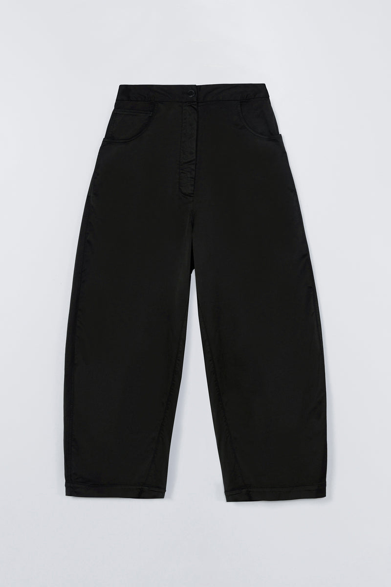 Satin Curved Pants