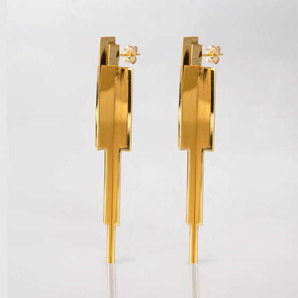 Icicle Cross Earrings