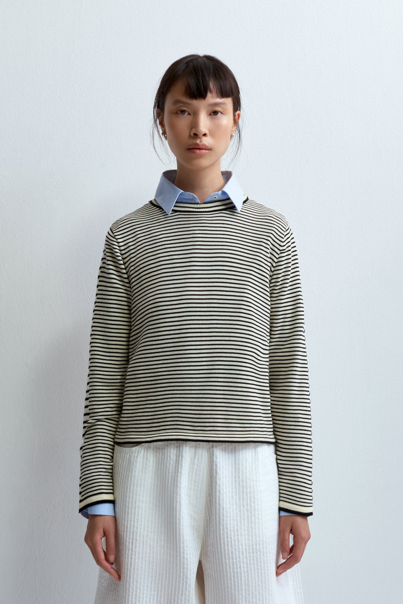 Striped LS Shirt