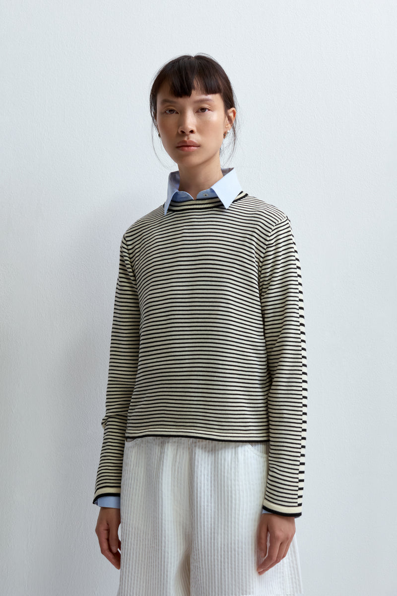 Striped LS Shirt