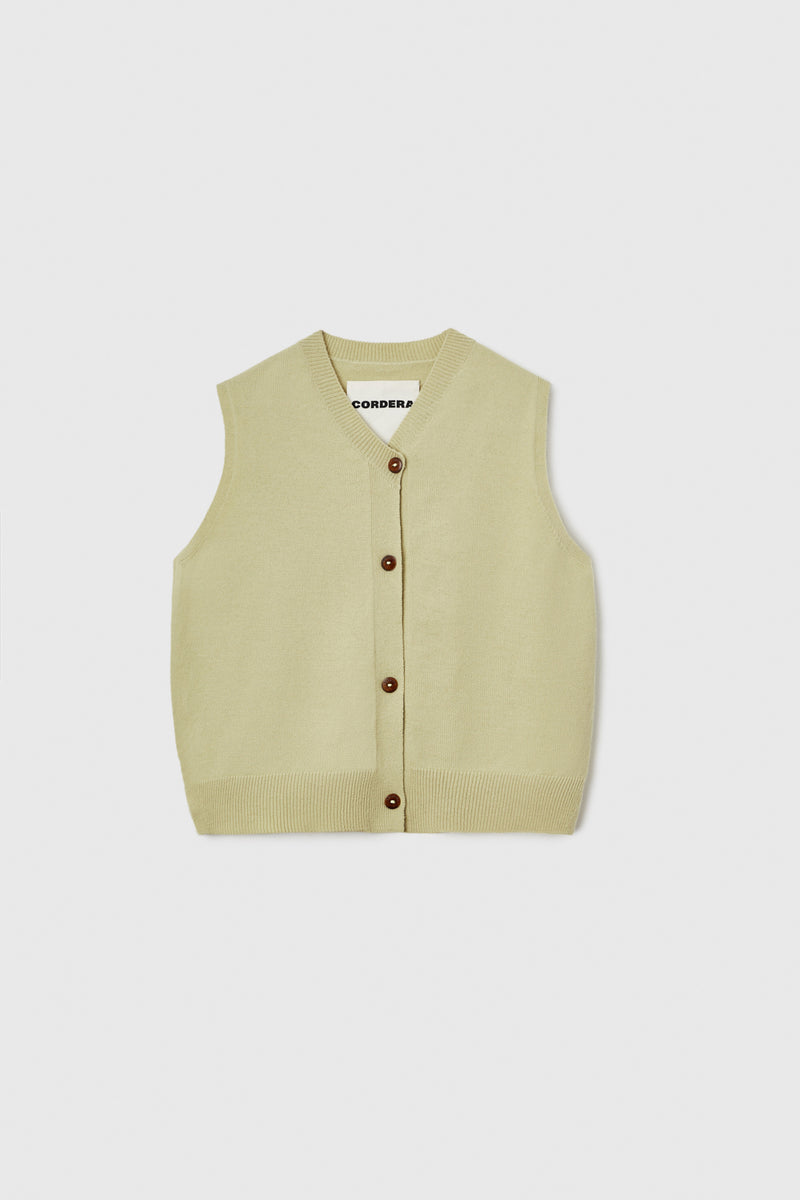 Merino Wool Waistcoat