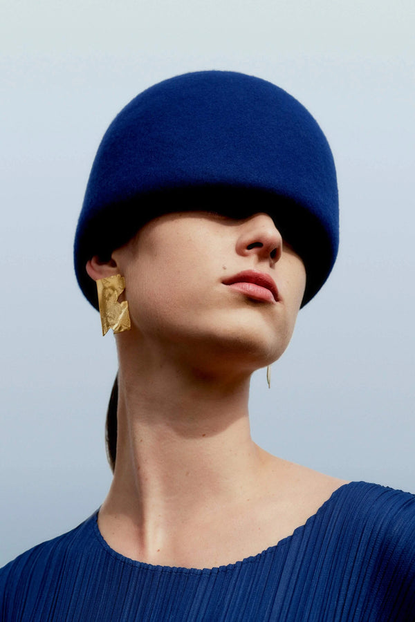 Left R Big Earrings