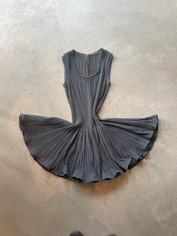 S Alaia Knit Dress 38