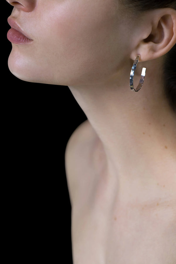 Gray Loops S Earring