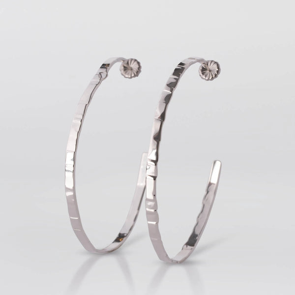 Gray Loops Earring