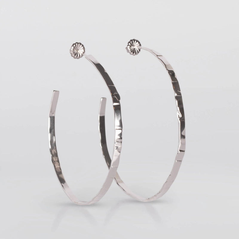 Gray Loops Earring
