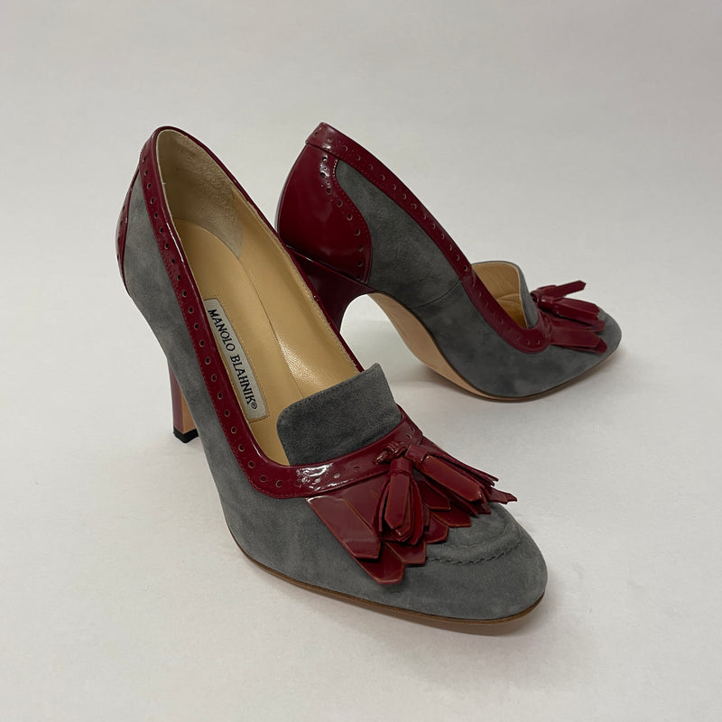 Manolo Blahnik Tassle Pumps