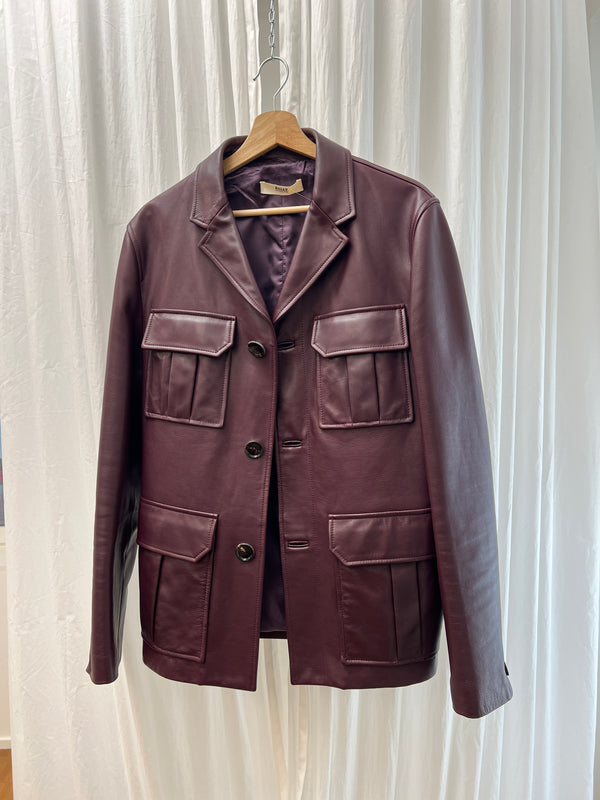 Bally Lederjacke 50