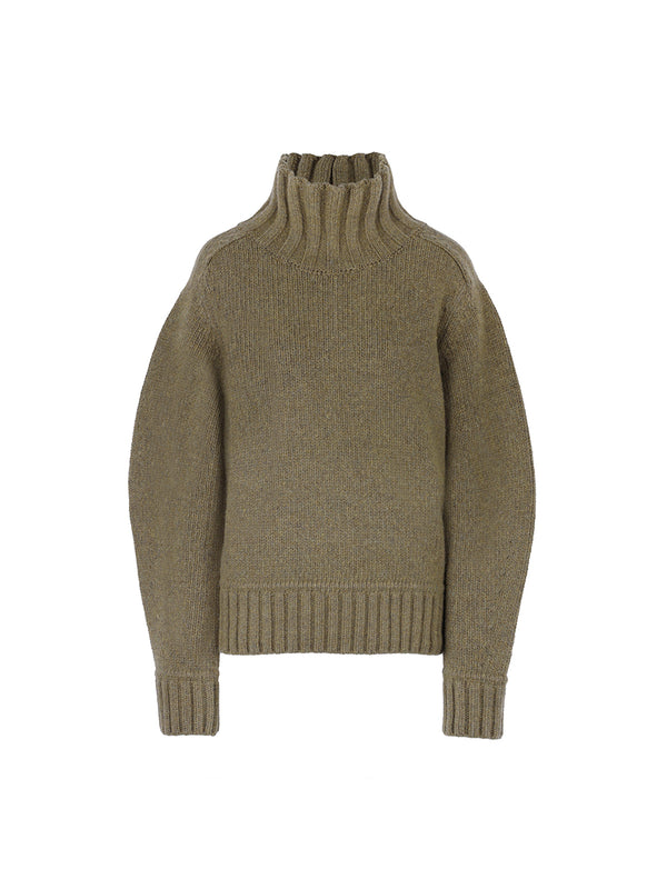 Soft High Neck Pullover