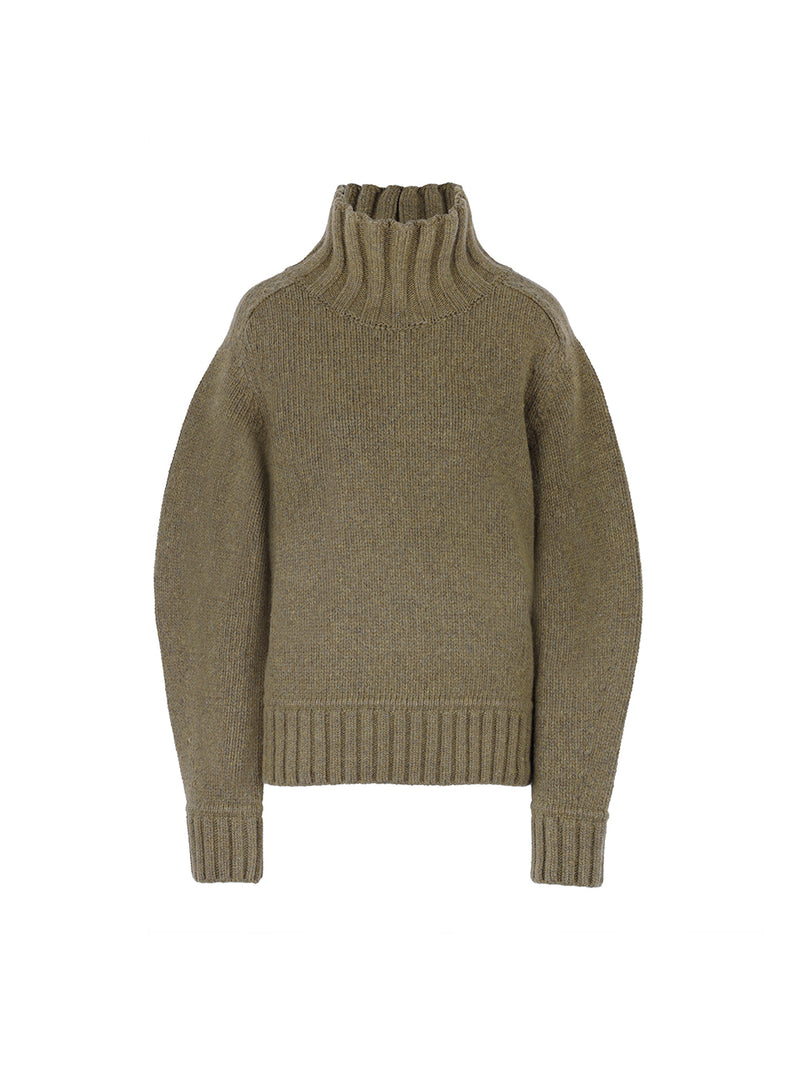 Soft High Neck Pullover