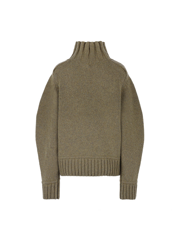 Soft High Neck Pullover