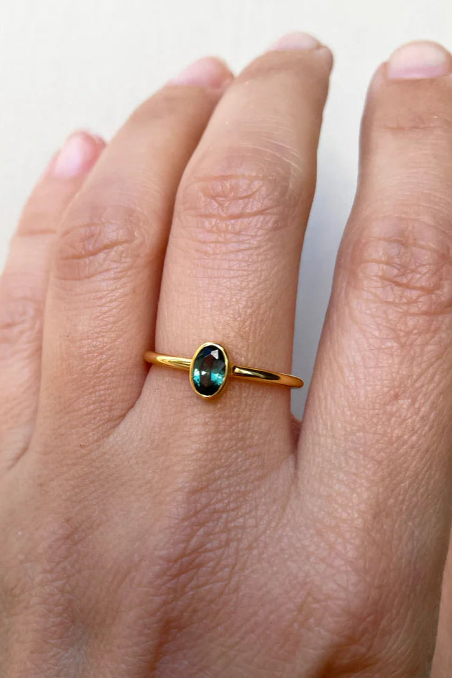 Ring Ocean Gem