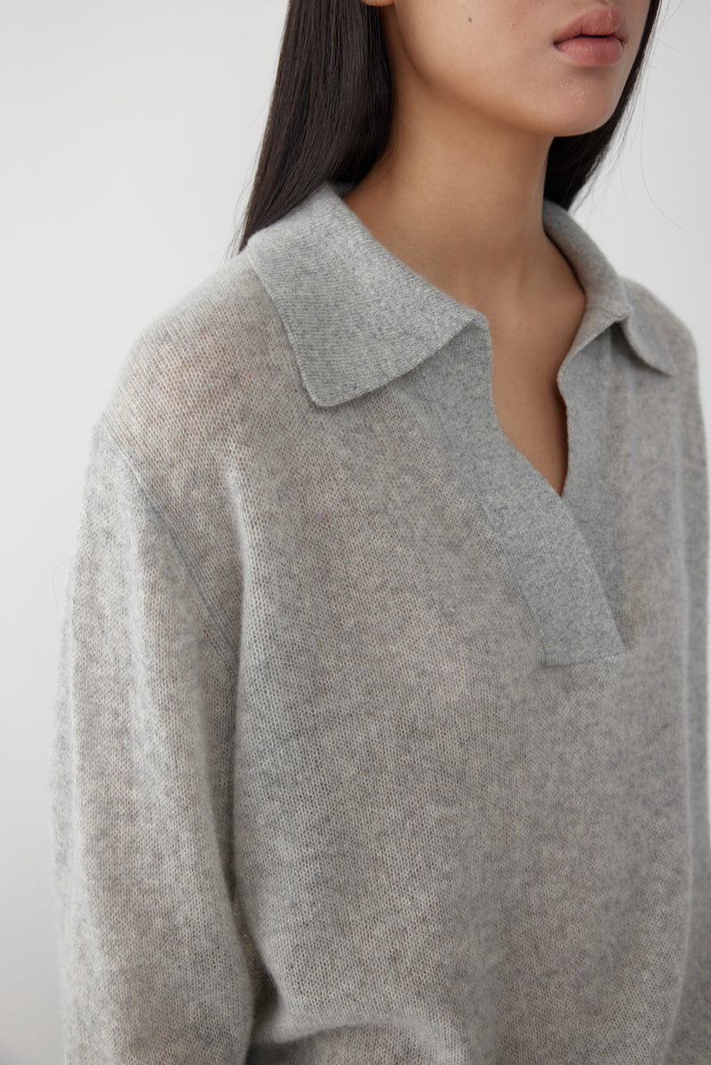 Alize Collar Knit