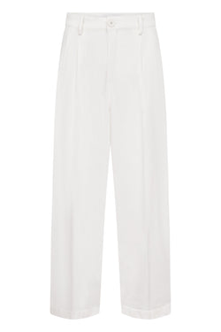 Hose Noa Cropped white