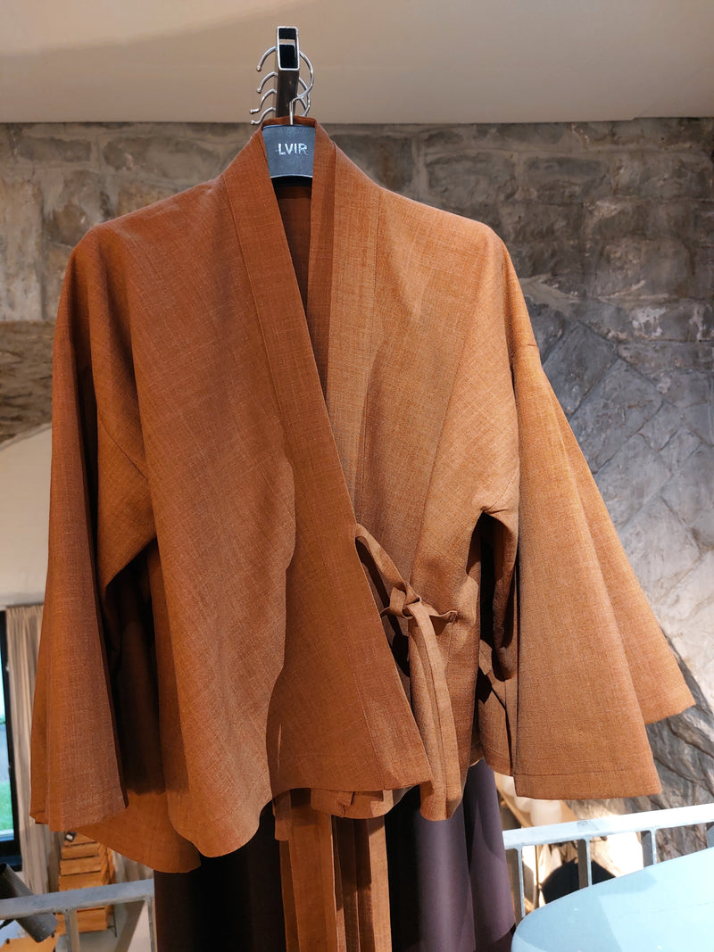 Bluse Kimono langarm