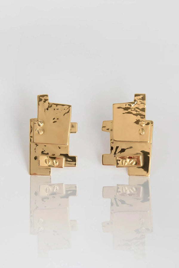 Starr Square Earrings