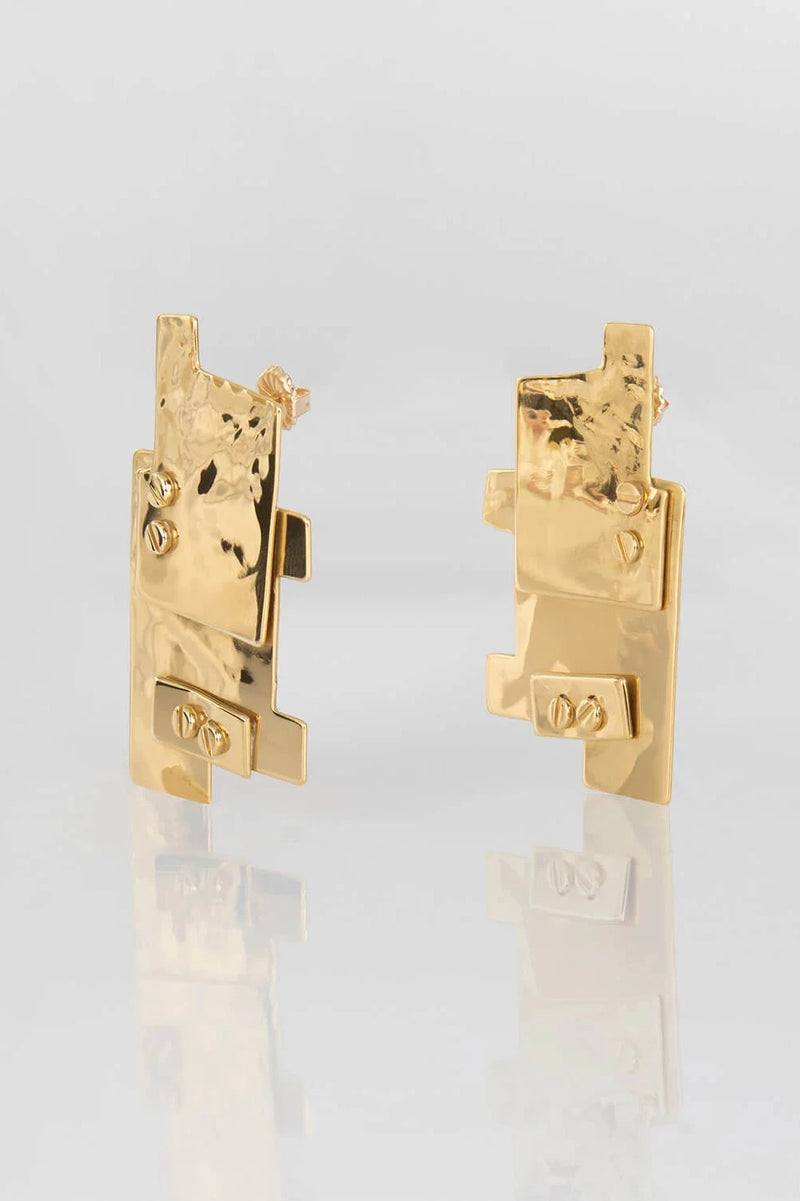 Starr Square Earrings