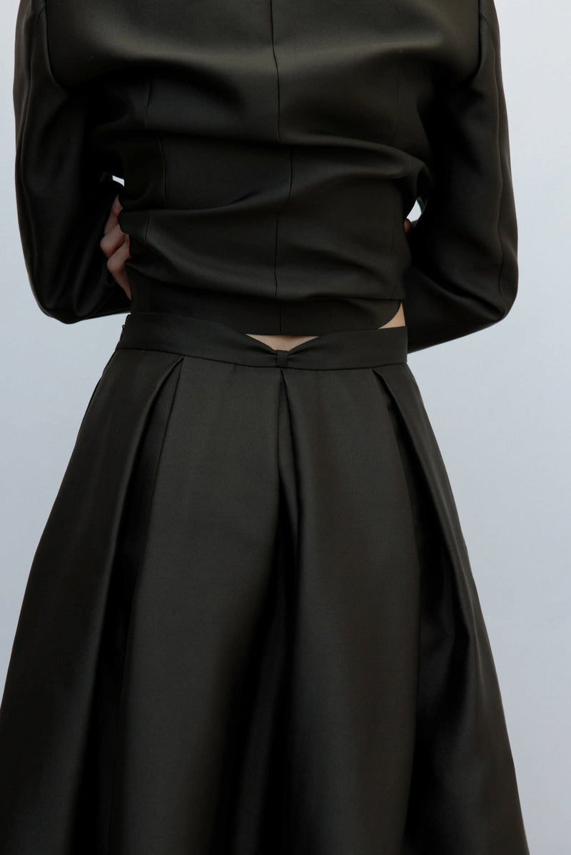 Silk Ribbon Skirt