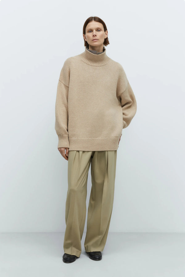 Chunky Merino Turtleneck