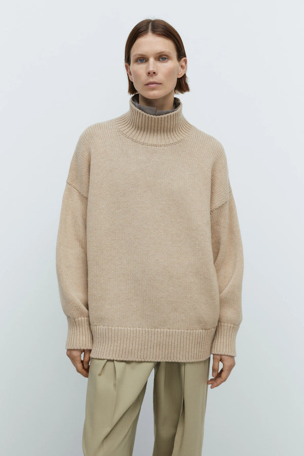 Chunky Merino Turtleneck