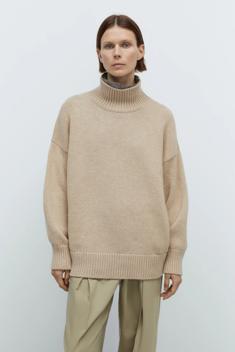 Chunky Merino Turtleneck