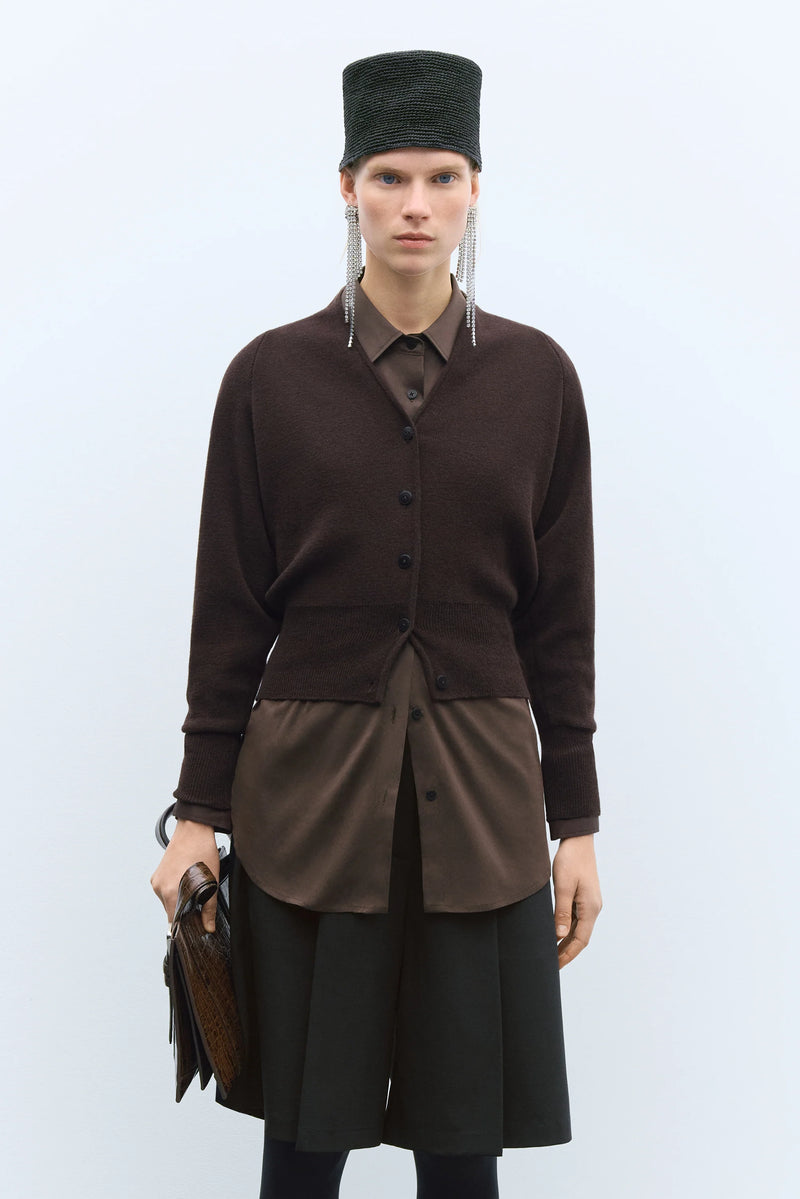 Merino & Cashmere Cardigan