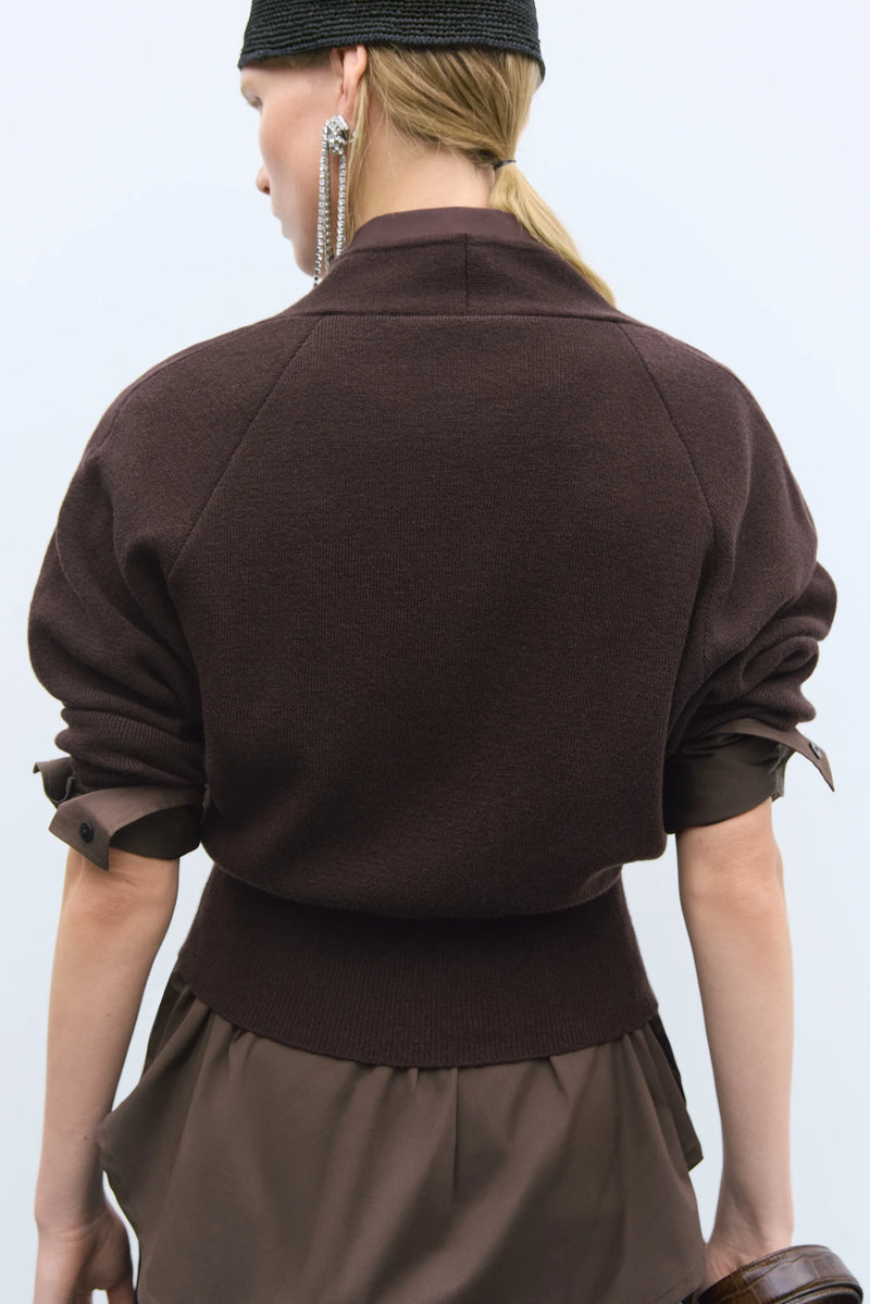Merino & Cashmere Cardigan