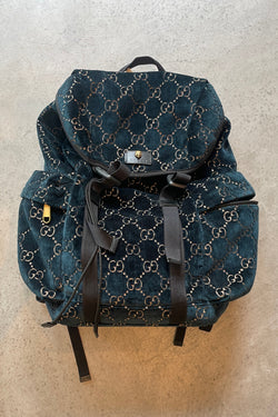 S Gucci Velvet Backpack