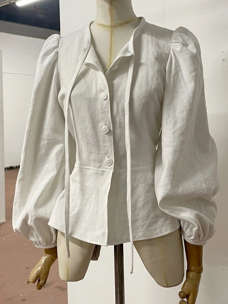 Laurent Blouse weiss