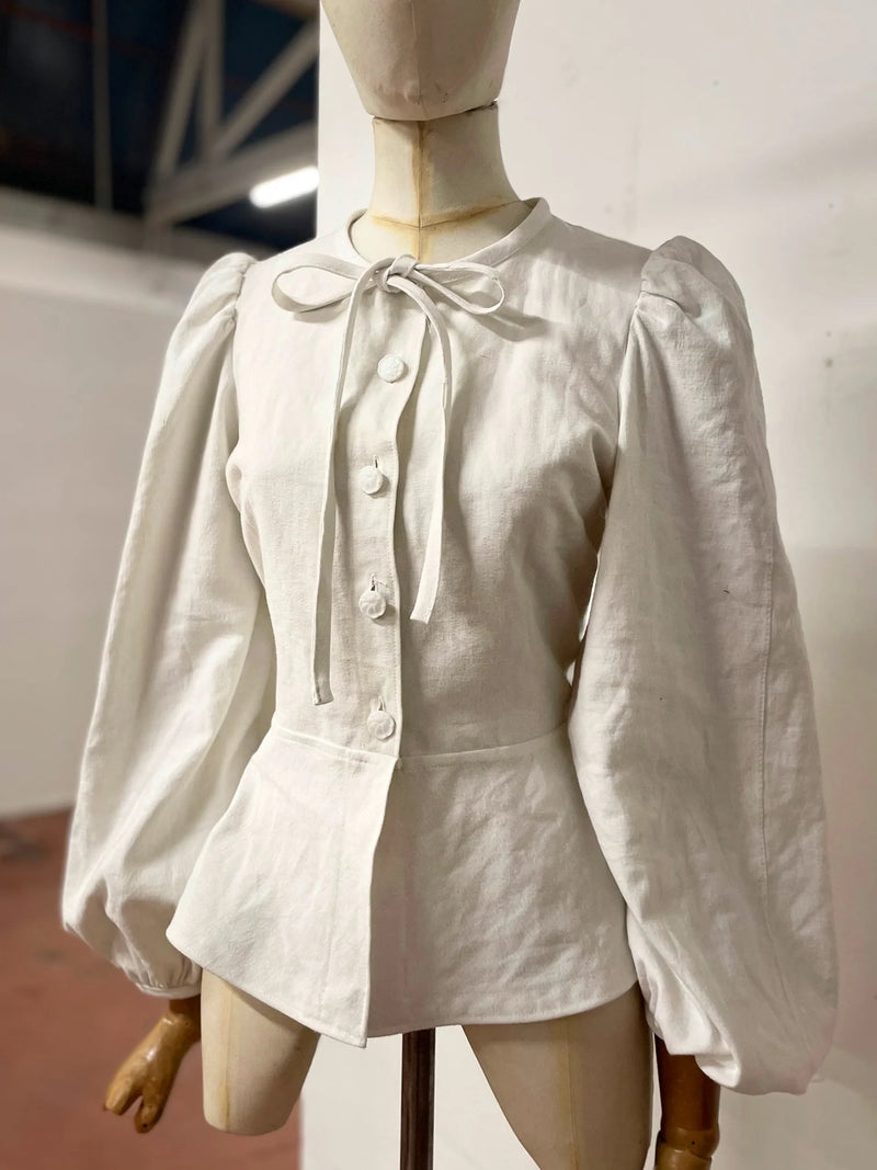 Laurent Blouse weiss