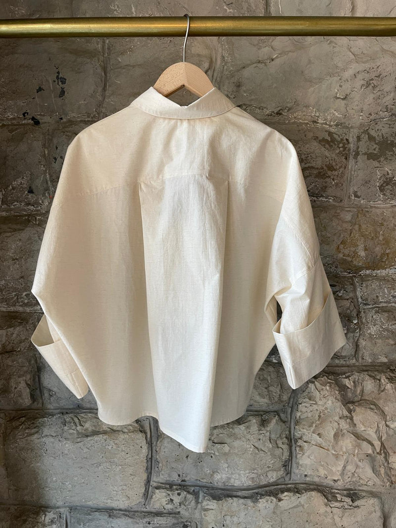 Bluse Trapez 3/4 Arm