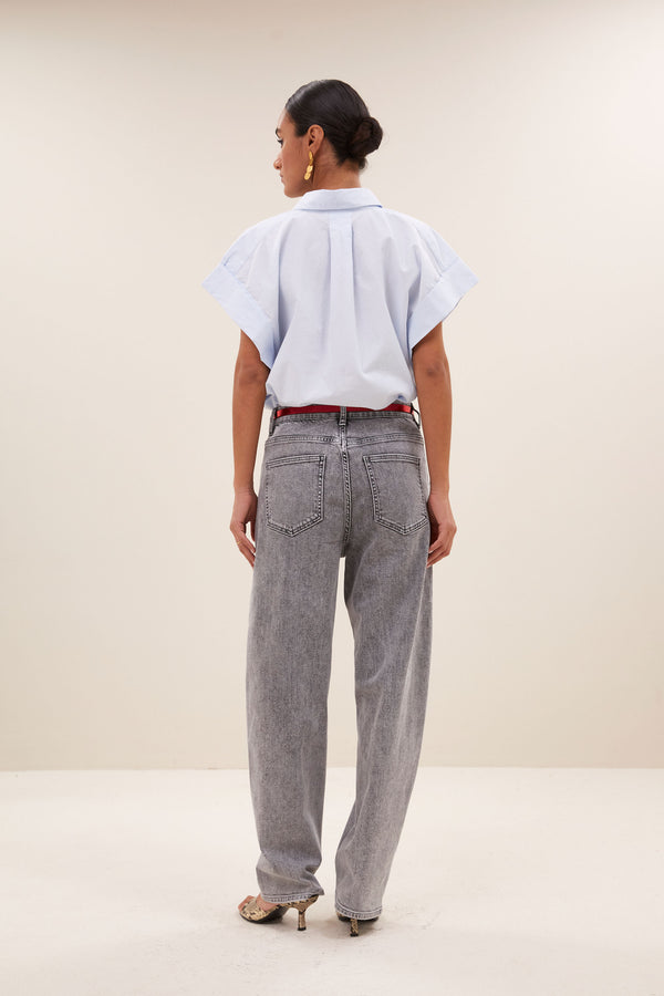Bluse Pixie Chambray