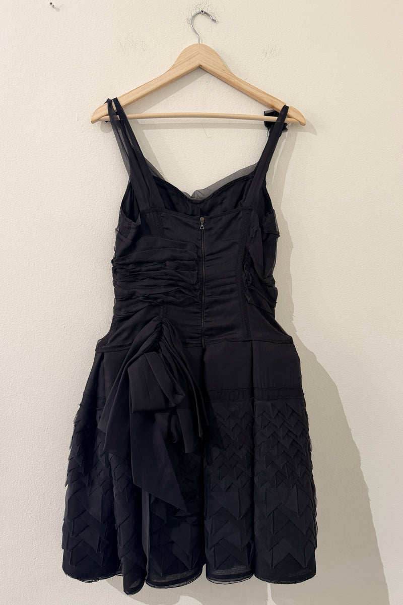 A Prada Silk Chiffon Dress