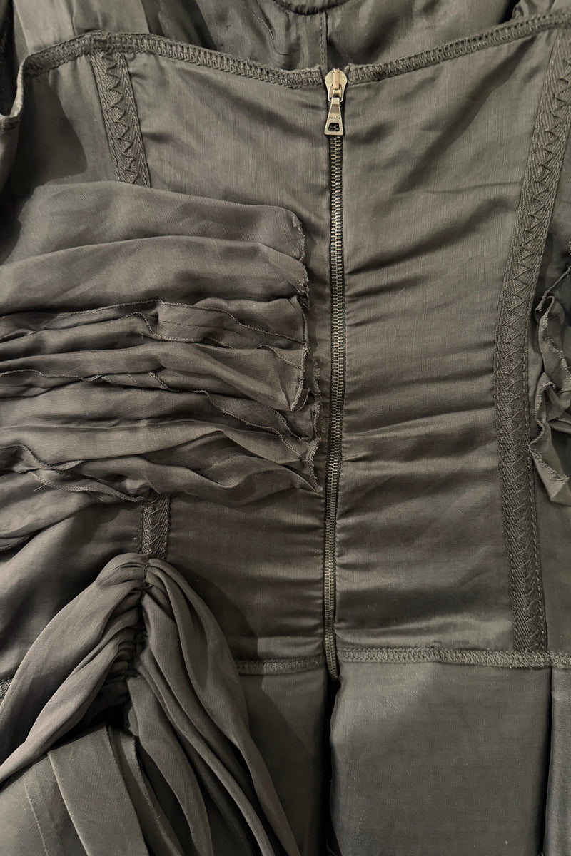 A Prada Silk Chiffon Dress