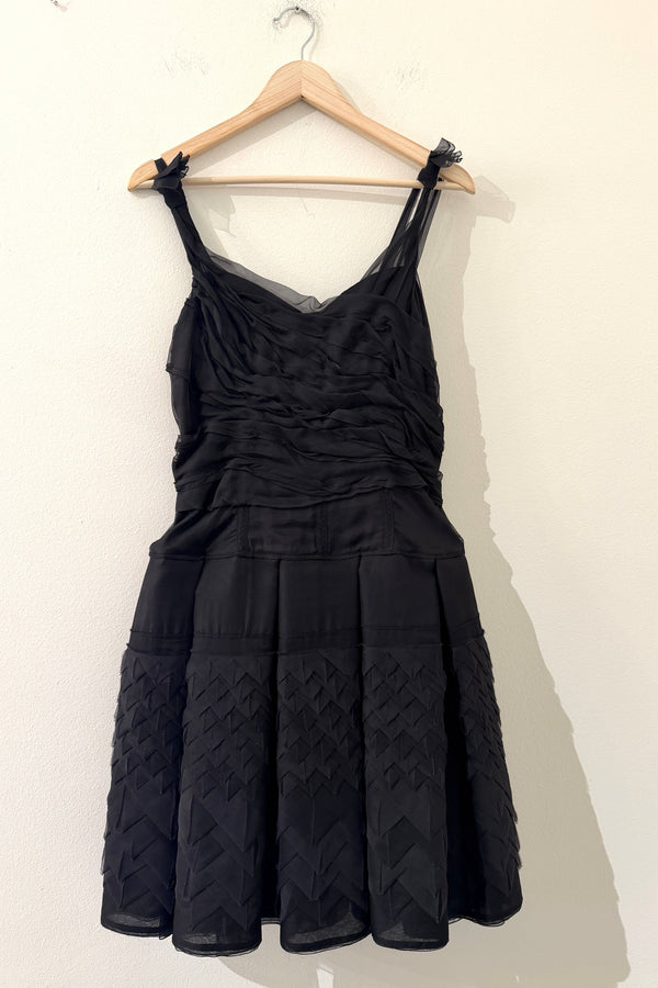 A Prada Silk Chiffon Dress