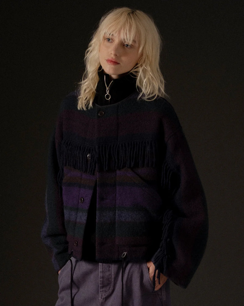 Blanket Fringe Jacket